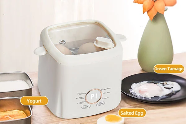 Countertop Egg Cooker Delivers Perfect Results in Seven Minutes