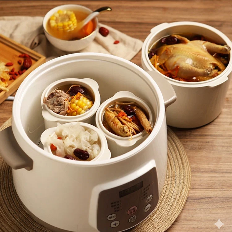 1.6L Electric Double Boiler