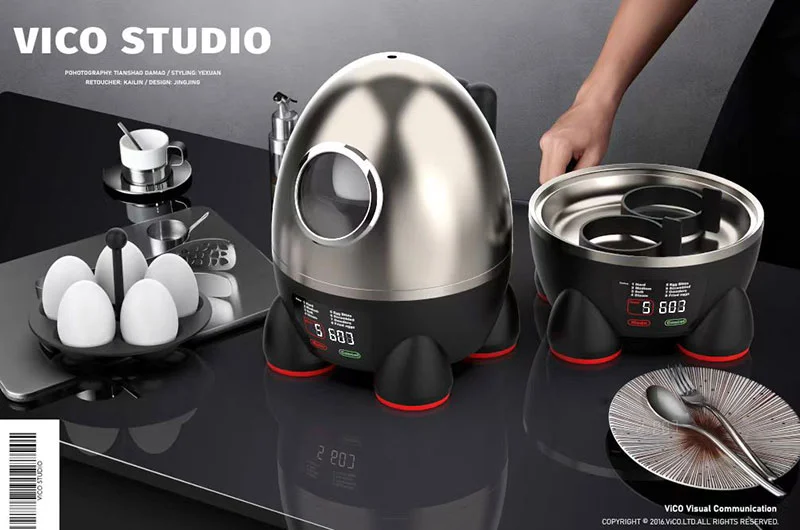 10-Egg Electric Steamer