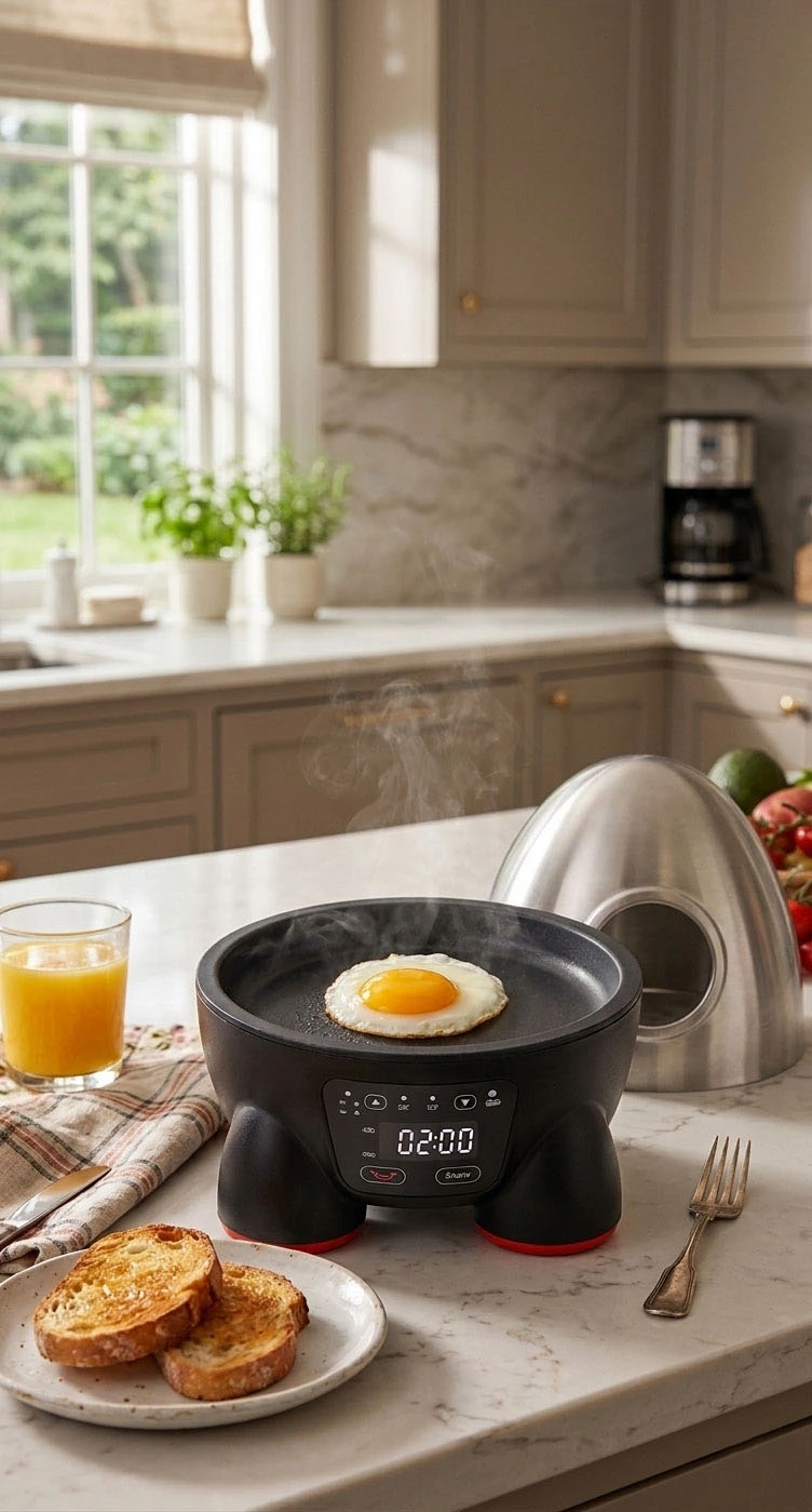 10-Egg Electric Steamer