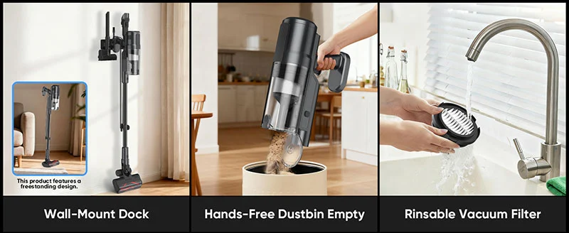 Heavy Duty Corded Stick Vacuum
