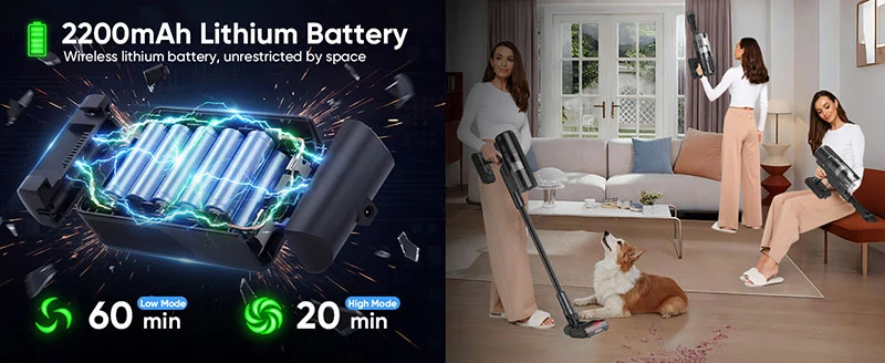 Handheld Cordless Stick Vacuum