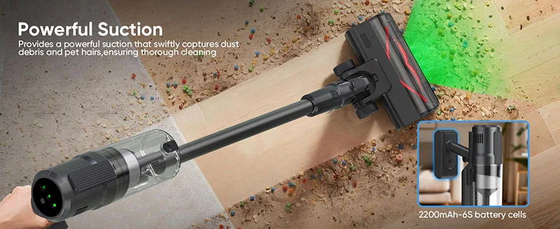 Handheld Cordless Stick Vacuum