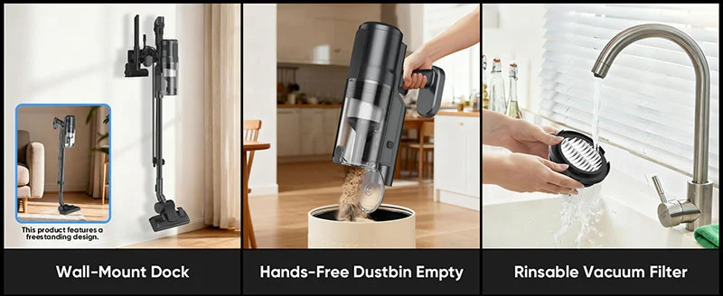 BLDC Corded Stick Vacuum