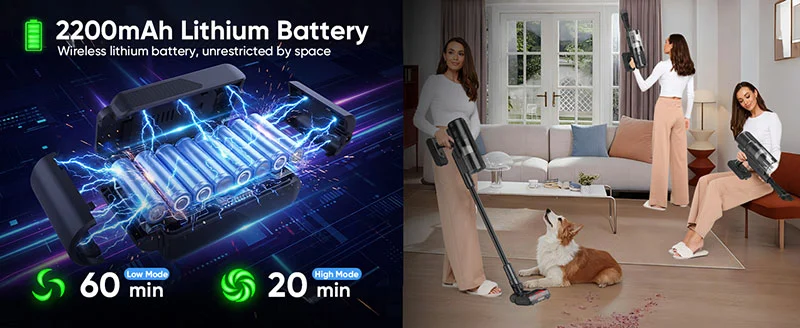 Lightweight Cordless Stick Vacuum