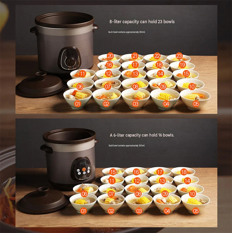 Mechanical Ceramic Slow Cooker