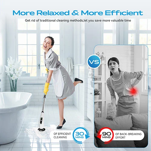 Cordless Electric Spin Scrubber