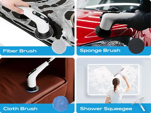 Cordless Electric Spin Scrubber